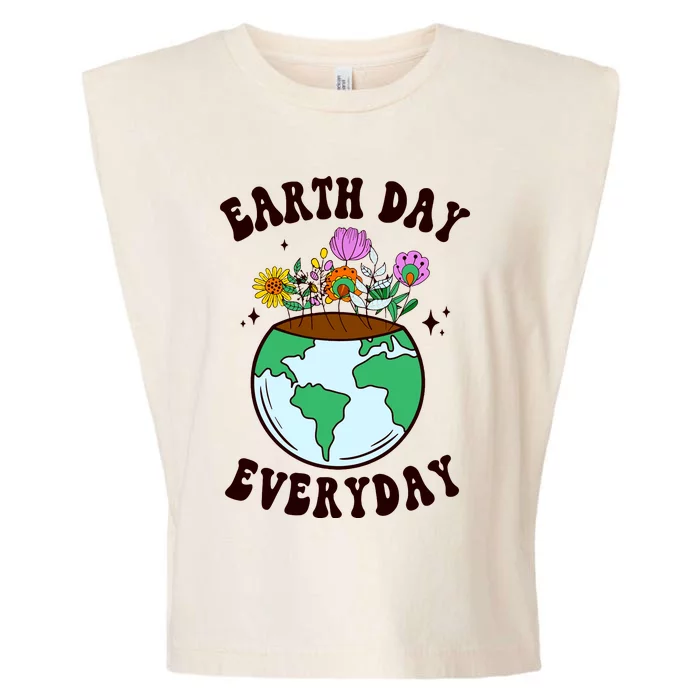 Earth Day Save Our Home Plant More Trees Go Planet Garment-Dyed Women's Muscle Tee