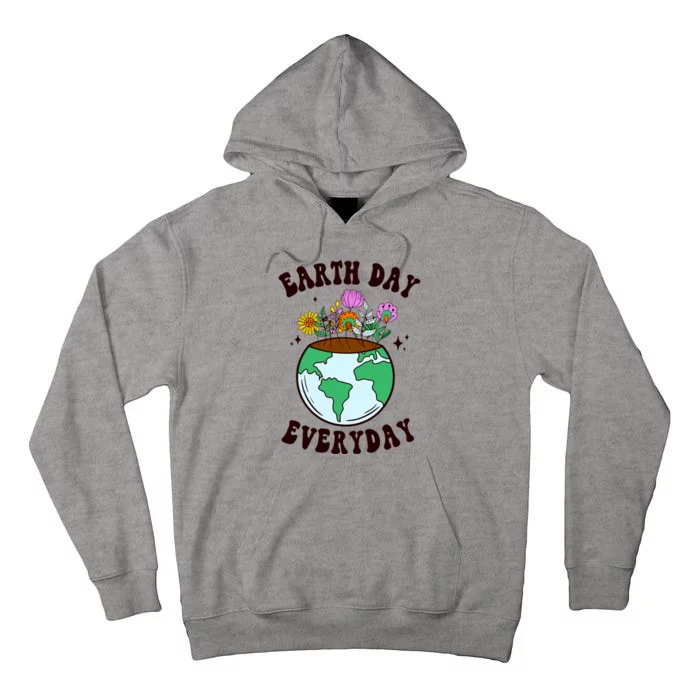 Earth Day Save Our Home Plant More Trees Go Planet Tall Hoodie