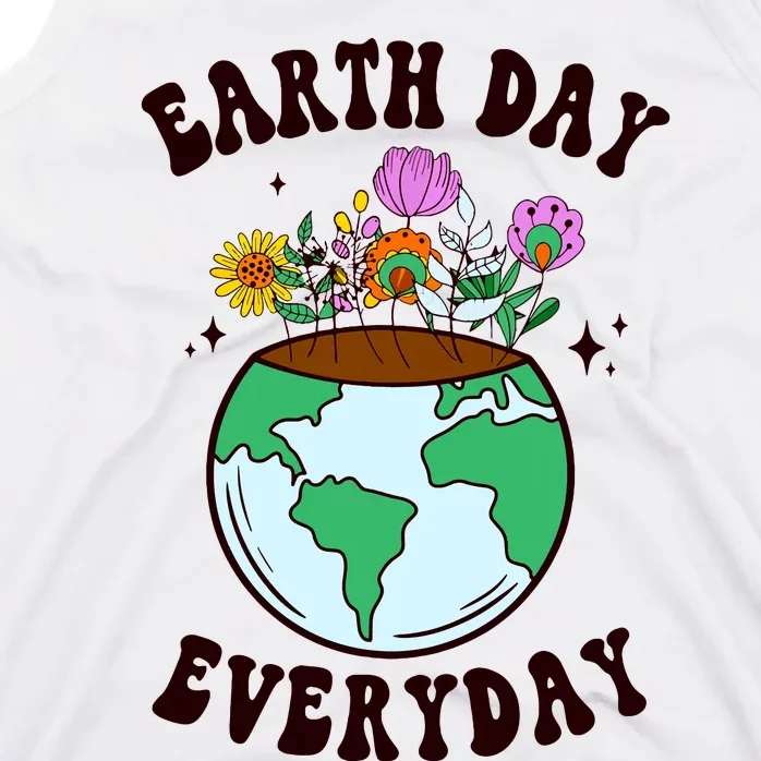 Earth Day Save Our Home Plant More Trees Go Planet Tank Top