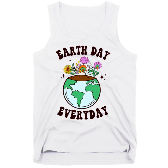 Earth Day Save Our Home Plant More Trees Go Planet Tank Top