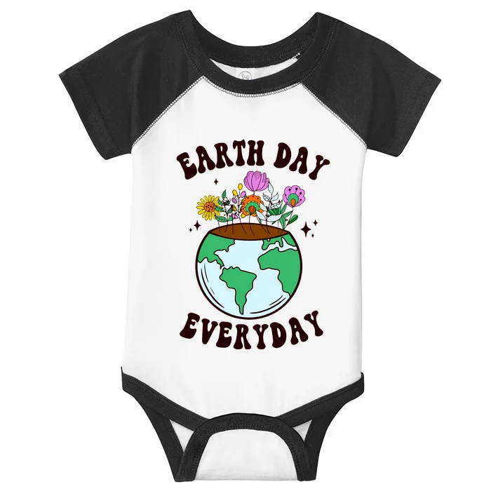 Earth Day Save Our Home Plant More Trees Go Planet Infant Baby Jersey Bodysuit