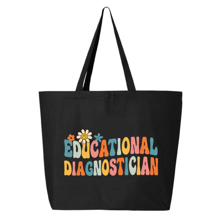 Educational Diagnostician School Psychologist Psych Assessor 25L Jumbo Tote