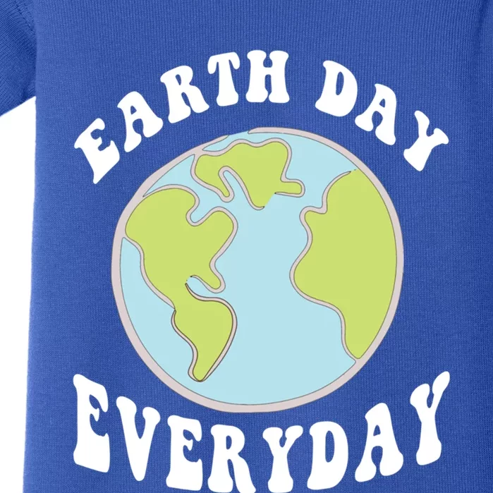 Earth Day Save Our Home Plant More Trees Go Planet Groovy Great Gift Baby Bodysuit