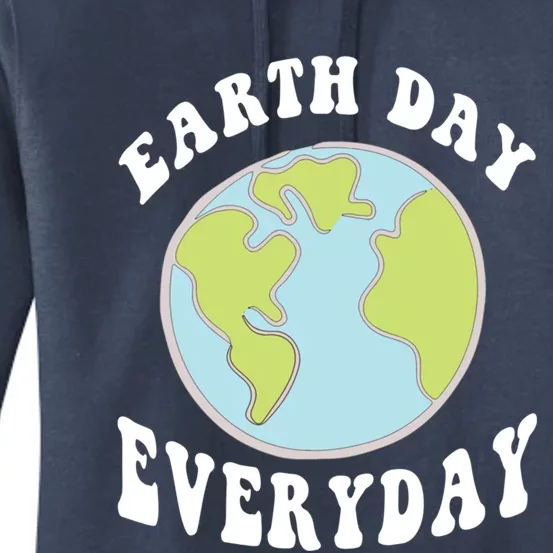 Earth Day Save Our Home Plant More Trees Go Planet Groovy Great Gift Women's Pullover Hoodie