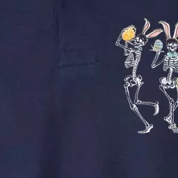 Easter Dancing Skeleton Softstyle Adult Sport Polo