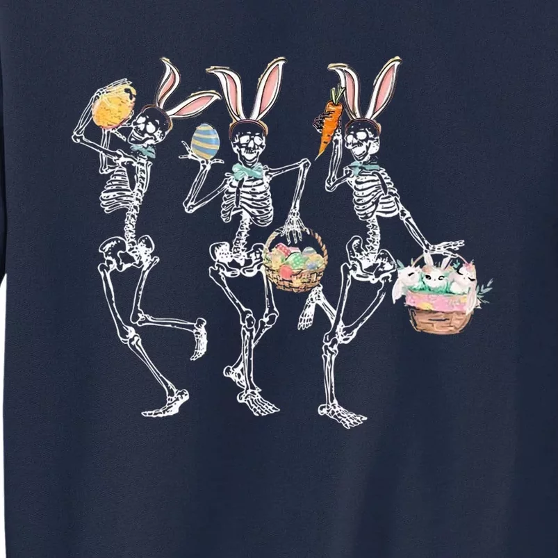 Easter Dancing Skeleton Tall Sweatshirt