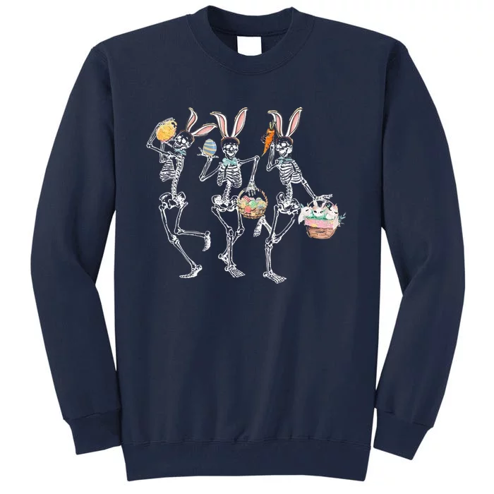 Easter Dancing Skeleton Tall Sweatshirt