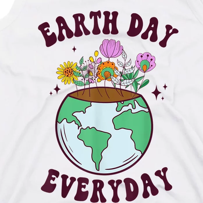 Earth Day Save Our Home Plant More Trees Go Planet Tank Top