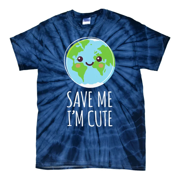 Earth Day Save Our Planet Recycle Climate Change Tie-Dye T-Shirt