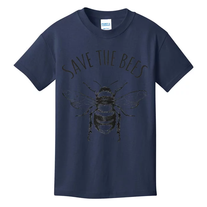 Earth Day Save Our Planet Save The Bees Kids T-Shirt