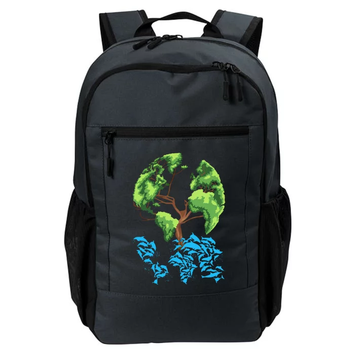 Earth Day Save Our Planet Environt Protection Funny Gift Daily Commute Backpack