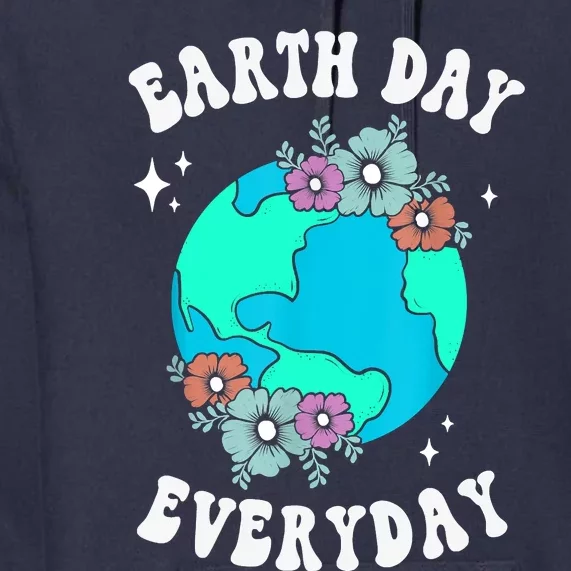 Earth Day Save Our Home Plant More Trees Go Planet Premium Hoodie