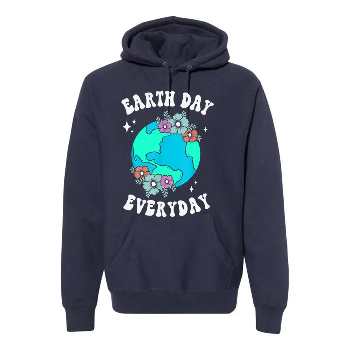 Earth Day Save Our Home Plant More Trees Go Planet Premium Hoodie