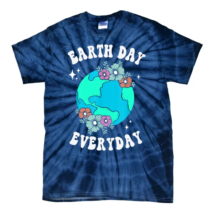 Earth Day Save Our Home Plant More Trees Go Planet Tie-Dye T-Shirt