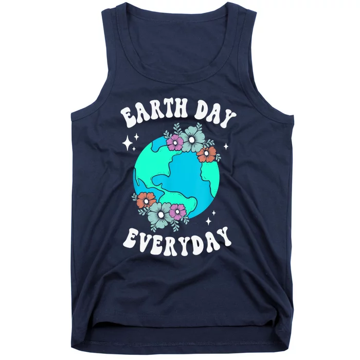 Earth Day Save Our Home Plant More Trees Go Planet Tank Top