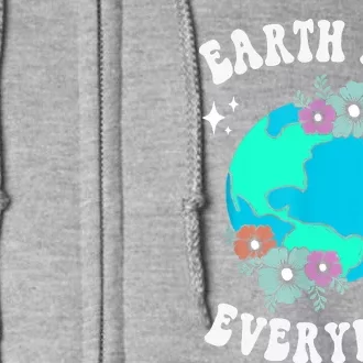 Earth Day Save Our Home Plant More Trees Go Planet Full Zip Hoodie