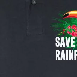 Earth Day Save The Rainforest Softstyle Adult Sport Polo