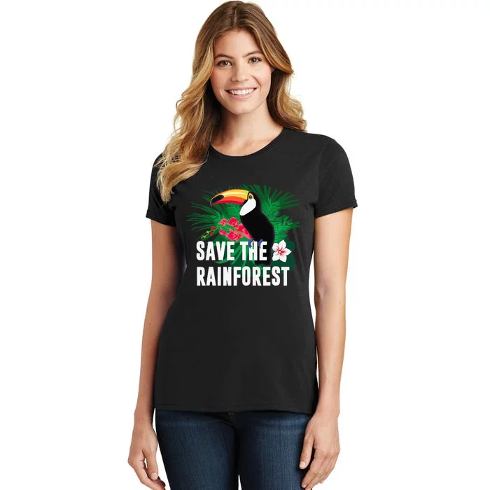 Earth Day Save The Rainforest Women's T-Shirt