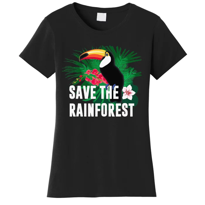 Earth Day Save The Rainforest Women's T-Shirt