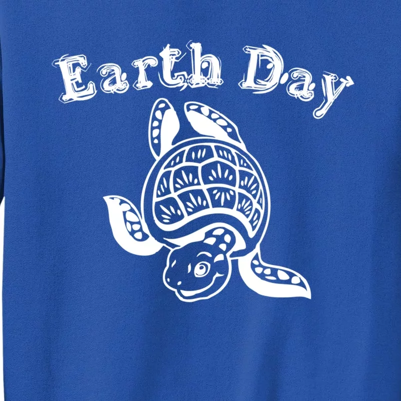 Earth Day Sea Turtle Animal Nature Conservation Activist Gift Sweatshirt