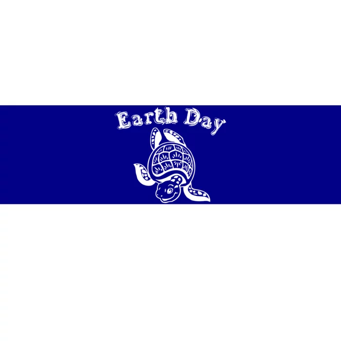 Earth Day Sea Turtle Animal Nature Conservation Activist Gift Bumper Sticker