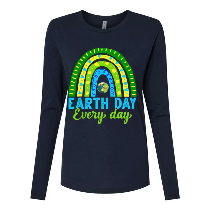 Earth Day Save Our Home Plant More Trees Go Planet Womens Cotton Relaxed Long Sleeve T-Shirt