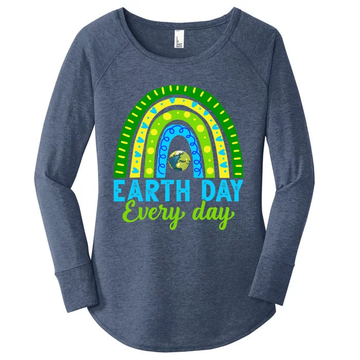 Earth Day Save Our Home Plant More Trees Go Planet Women's Perfect Tri Tunic Long Sleeve Shirt