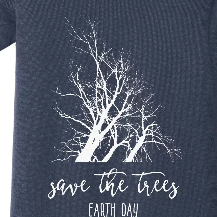 Earth Day, Save The Trees, Environment, Climate Change Baby Bodysuit