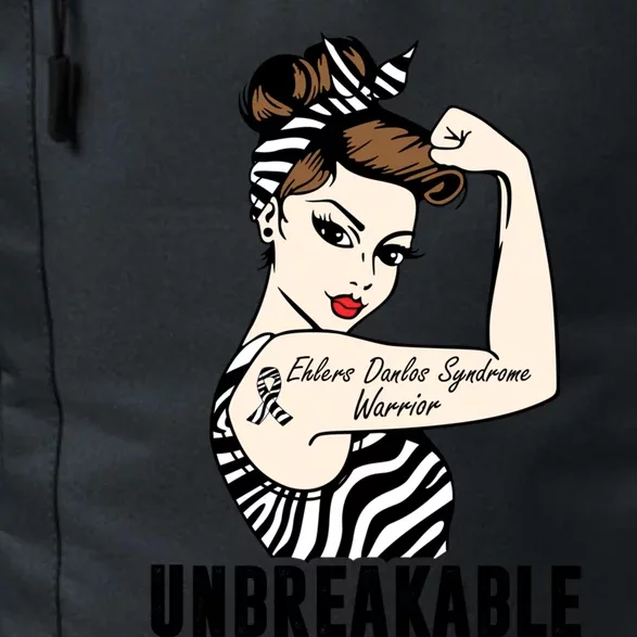 Ehlers Danlos Syndrome Warrior Unbreakable Strong Gift Daily Commute Backpack