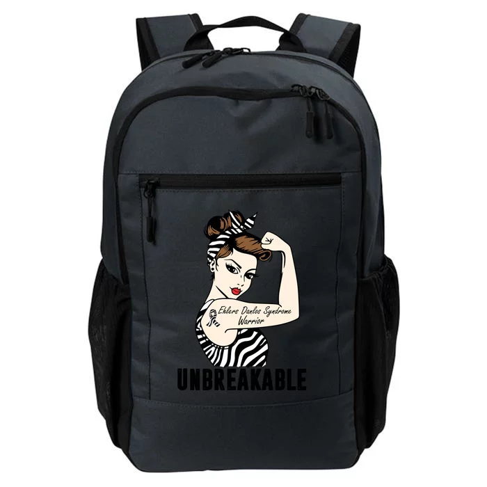 Ehlers Danlos Syndrome Warrior Unbreakable Strong Gift Daily Commute Backpack