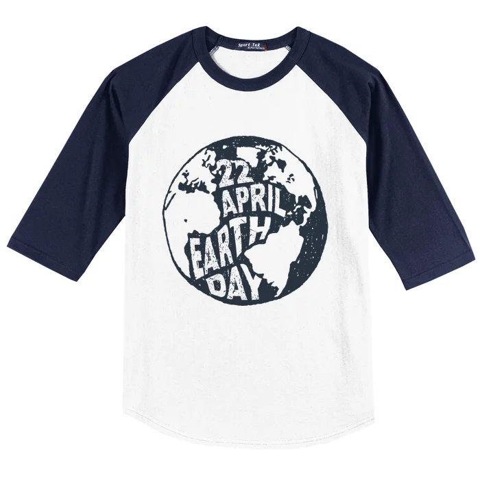 Earth Day Save The Planet Environmentalist Baseball Sleeve Shirt