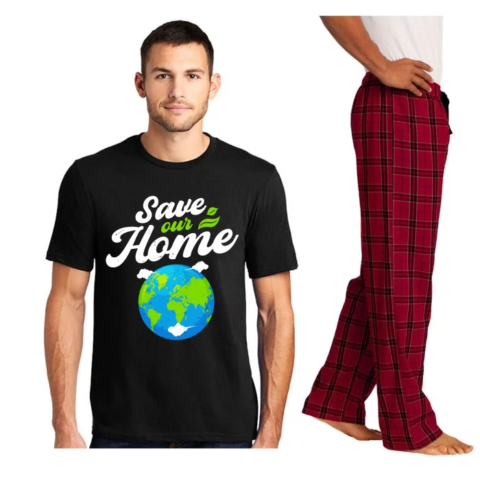 Earth Day Save Our Home Planet Conservation Preservation Gift Pajama Set