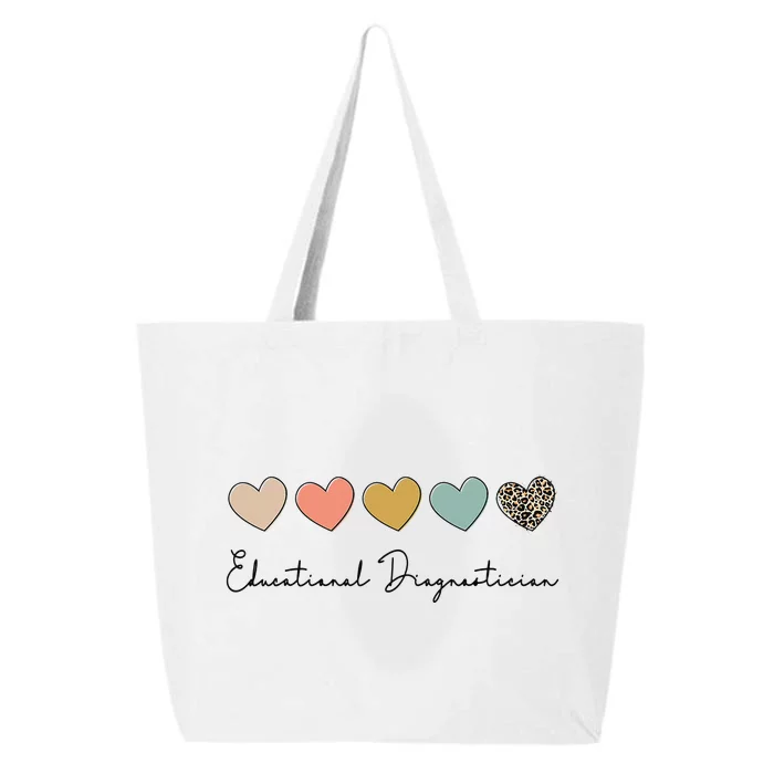 Educational Diagnostician School Psychologist Psychometrist 25L Jumbo Tote