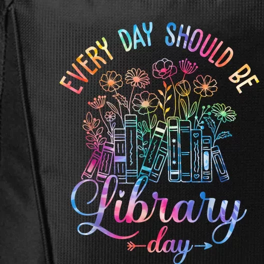 Every Day Should Be Library Day Librarian Library Quotes City Backpack