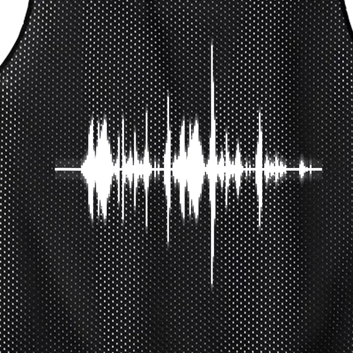 Equalize Disco Sounds Music Mesh Reversible Basketball Jersey Tank