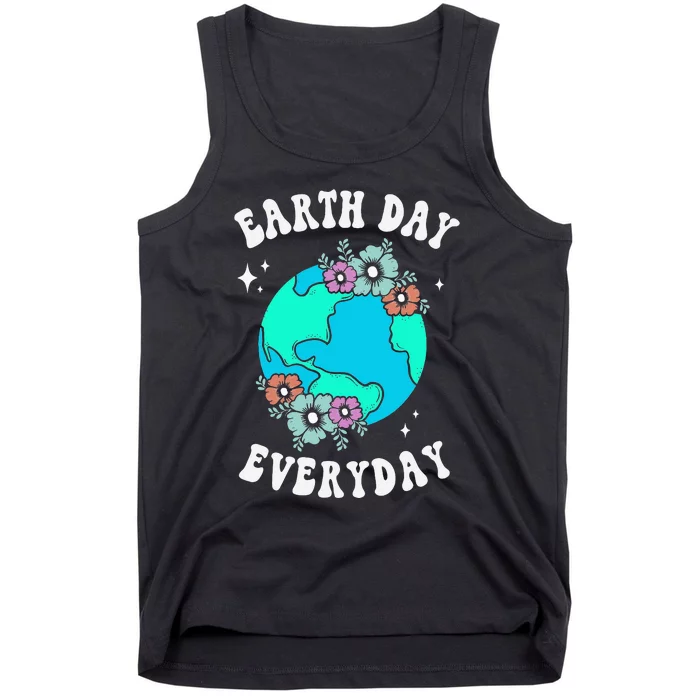 Earth Day Save Our Home Plant More Trees Go Planet Tank Top