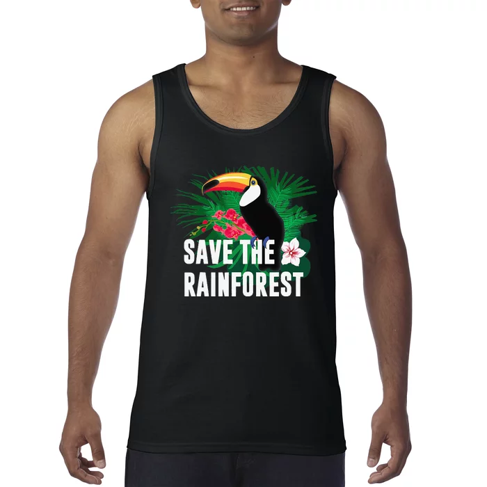 Earth Day Save The Rainforest Happy Earth Day Tank Top