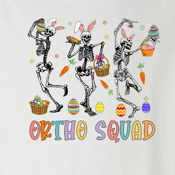 Easter Day Skeleton Ortho Squad Dance Orthopedic Toddler Long Sleeve Shirt