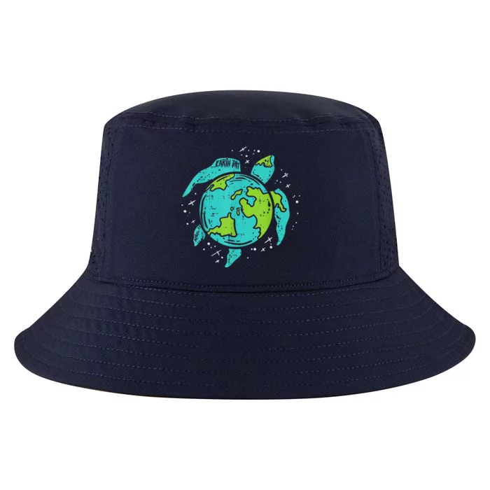 Earth Day Sea Turtle Save The Planet Cute Cool Comfort Performance Bucket Hat