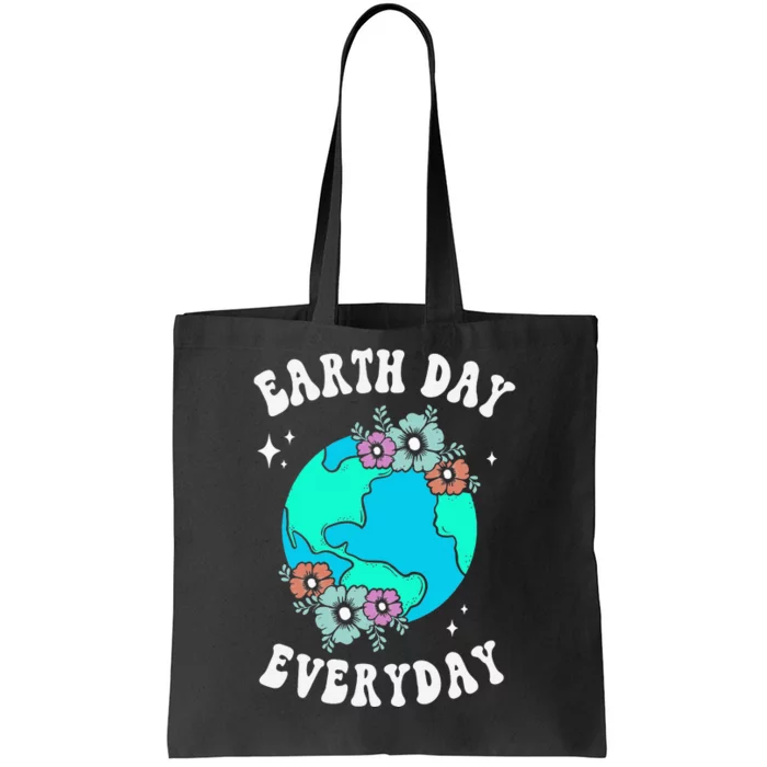 Earth Day Save Our Home Plant More Trees Go Planet Tote Bag