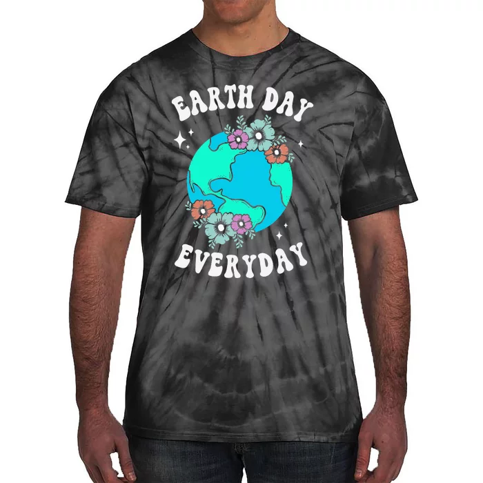 Earth Day Save Our Home Plant More Trees Go Planet Tie-Dye T-Shirt