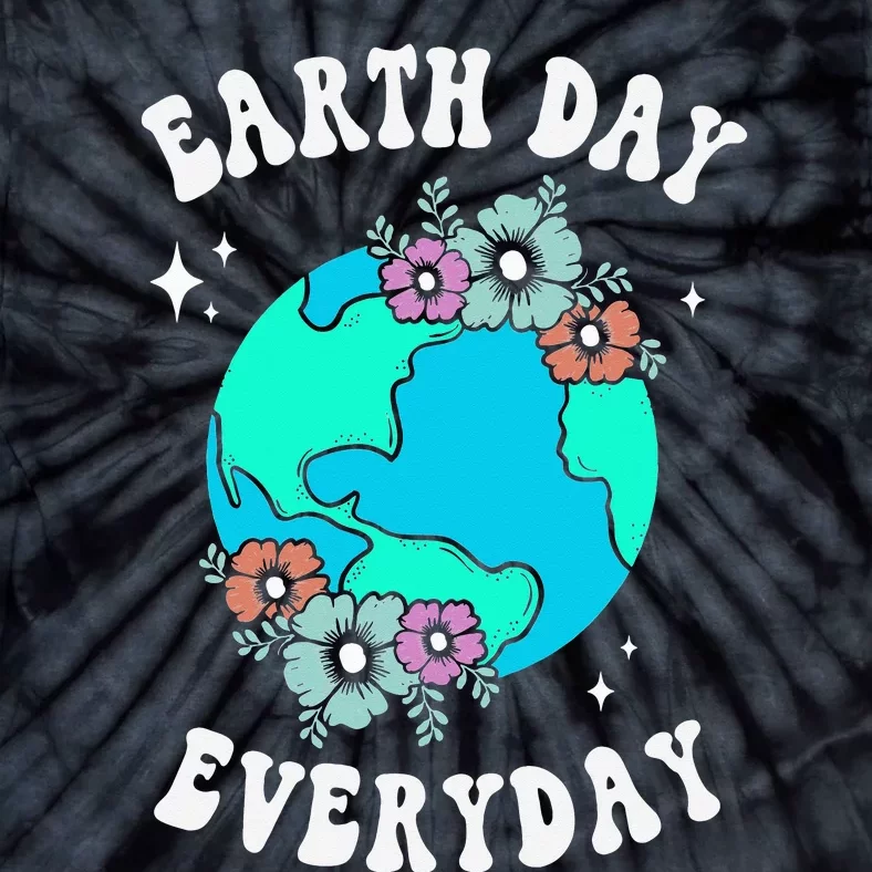 Earth Day Save Our Home Plant More Trees Go Planet Tie-Dye T-Shirt