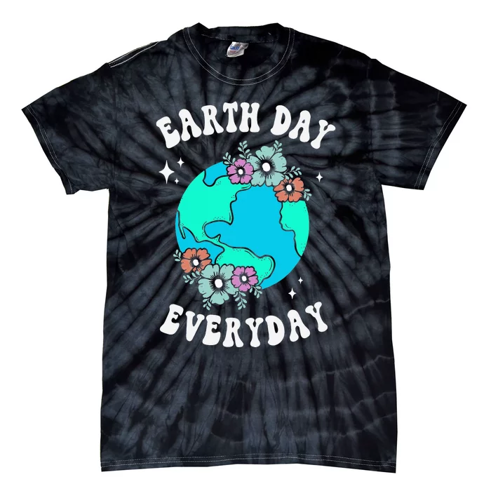 Earth Day Save Our Home Plant More Trees Go Planet Tie-Dye T-Shirt