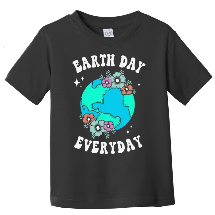 Earth Day Save Our Home Plant More Trees Go Planet Toddler T-Shirt