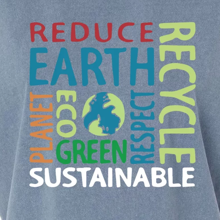 Earth Day Save Planet Rescue Animals Recycle Plastics Gift Garment-Dyed Women's Muscle Tee