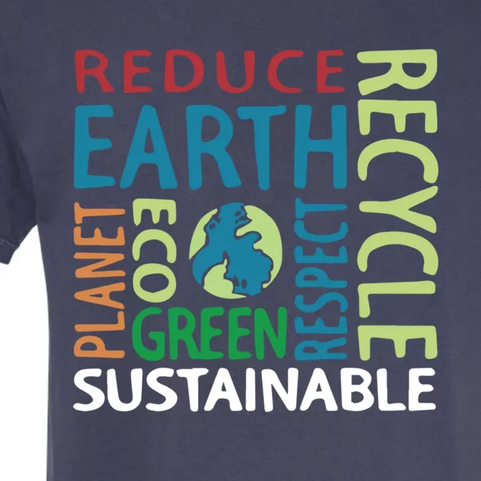 Earth Day Save Planet Rescue Animals Recycle Plastics Gift Garment-Dyed Heavyweight T-Shirt