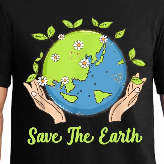 Earth Day Save The Earth Plant More Trees Go Planet Pajama Set