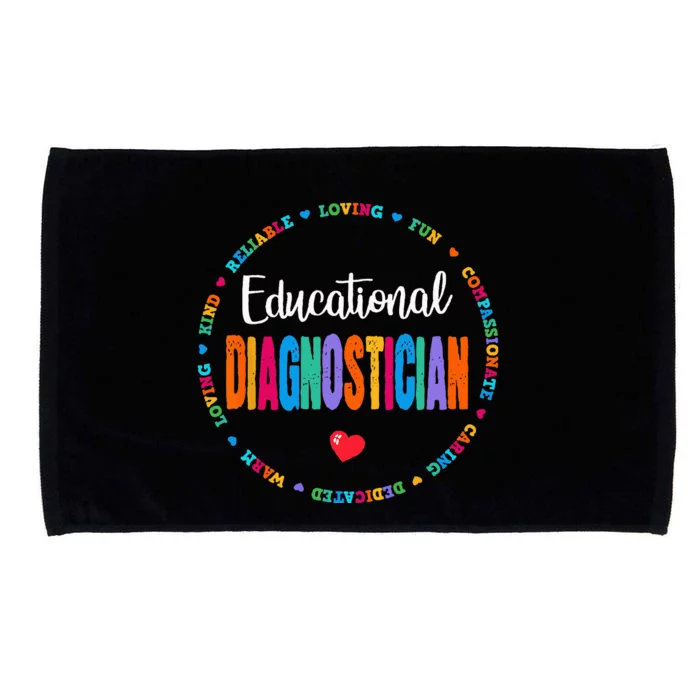 Educational Diagnostician School Psychologist Psych Assessor Microfiber Hand Towel