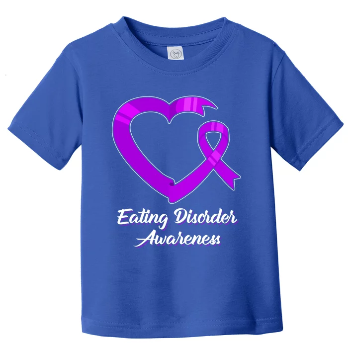 Eating Disorder Survivor Proud Awareness Warrior Meaningful Gift Toddler T-Shirt