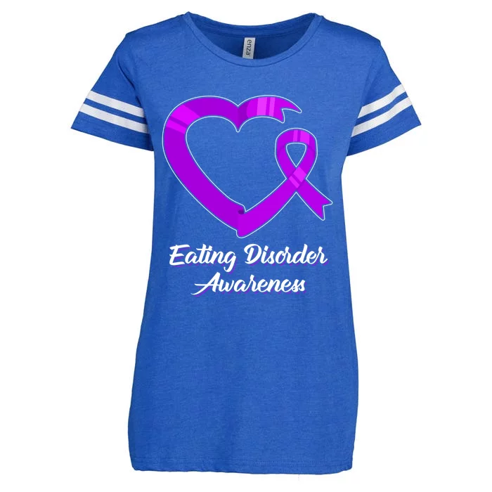 Eating Disorder Survivor Proud Awareness Warrior Meaningful Gift Enza Ladies Jersey Football T-Shirt